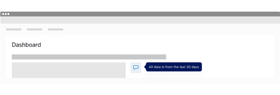 Tooltip with Button Layout