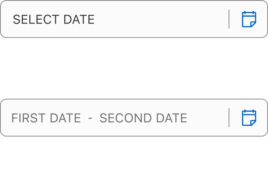 Dont Do for Date Picker Layouts
