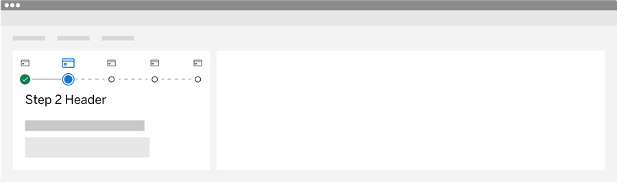 Sidebar Multistep Layout