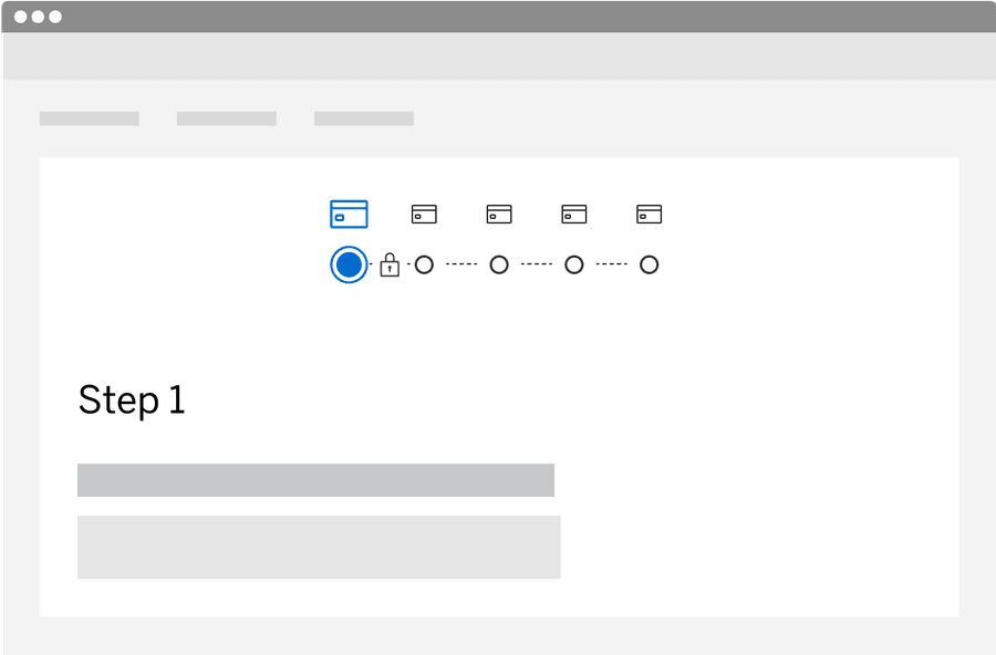 Compact Multistep Layout