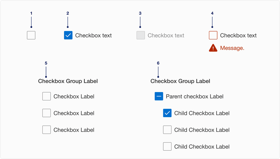 Checkbox Variations