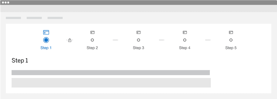 Default Multistep Layout