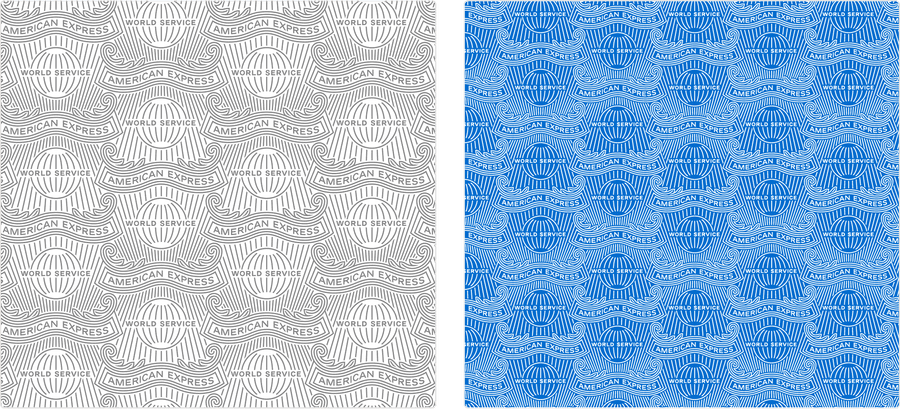 Patterns/Backgrounds used for consistent AMEX visual identity within E-mails