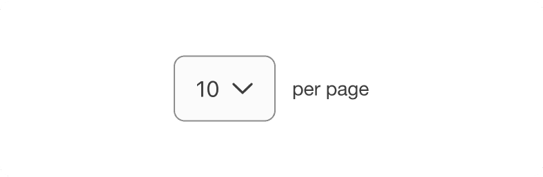 Pagination Label Don't