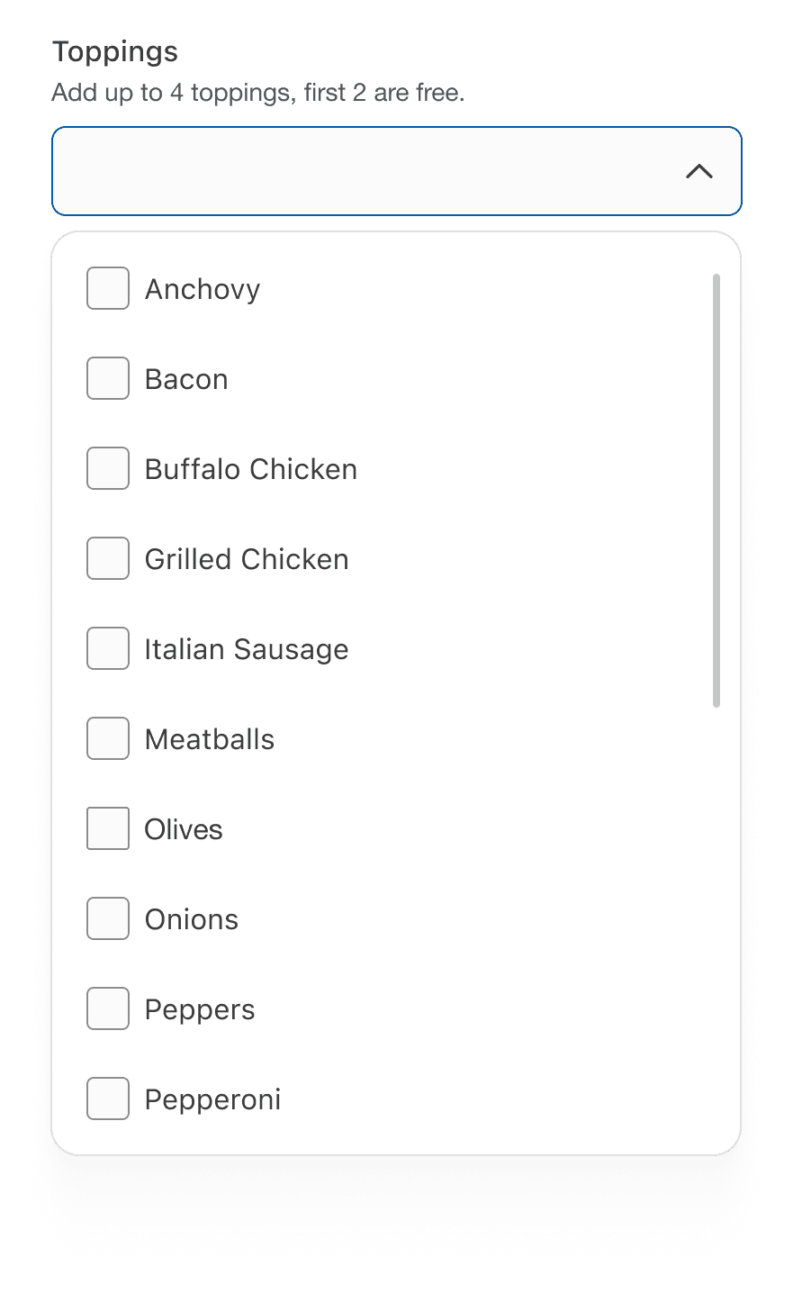 Multi Select Don't Do This