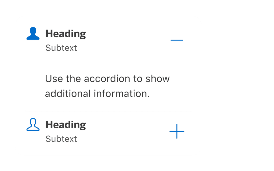Accordion Icons Don't