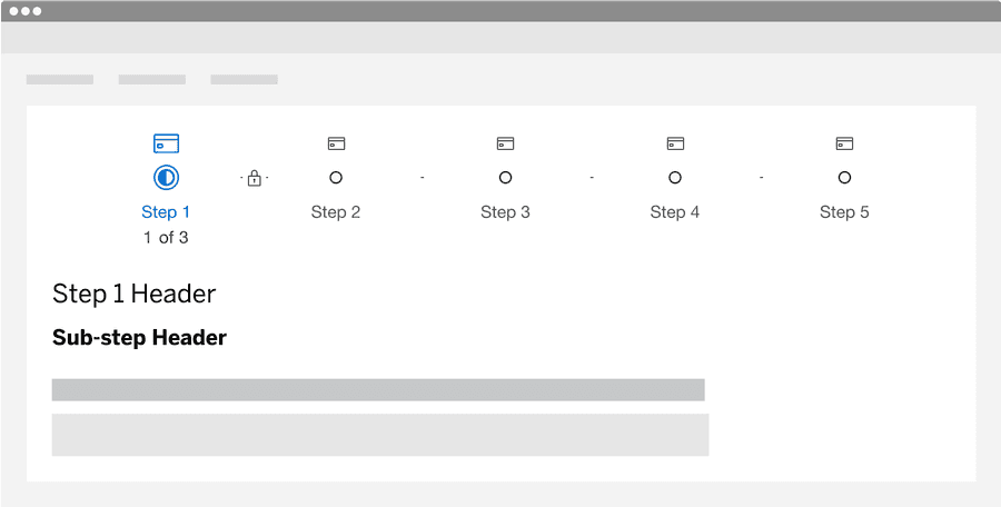 Compact Substep Layout