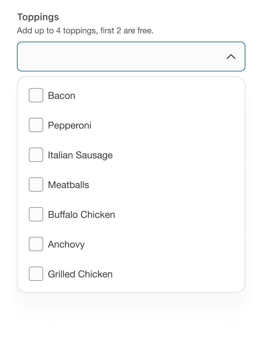 Multi Select Don't Do This