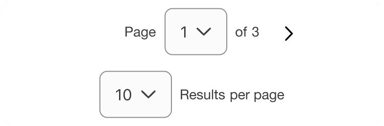Pagination Chevron Don't